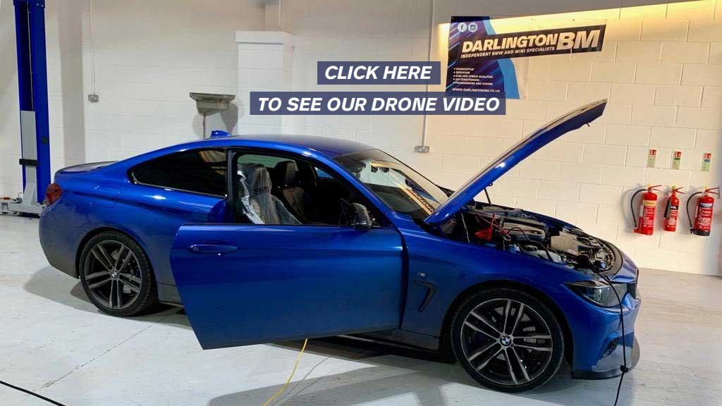 The interior of DarlingtonBM BMW Specialists Garage
